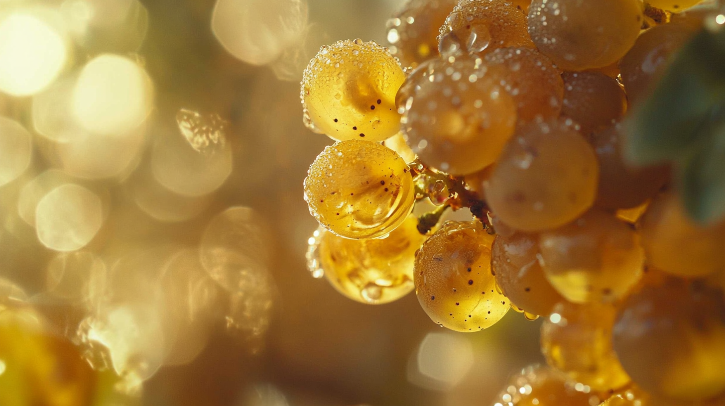 Chardonnay : vin blanc élégant aux notes florales, d’agrumes et de fruits blancs, parfois sublimé par un élevage en fût.